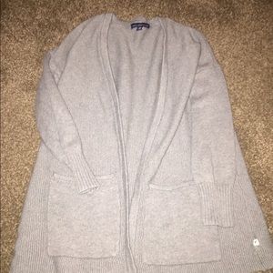 American eagle gray cardigan.