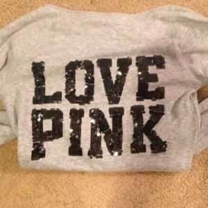 Love Pink sequin top