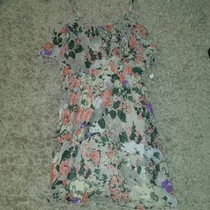 Flowered sundress
