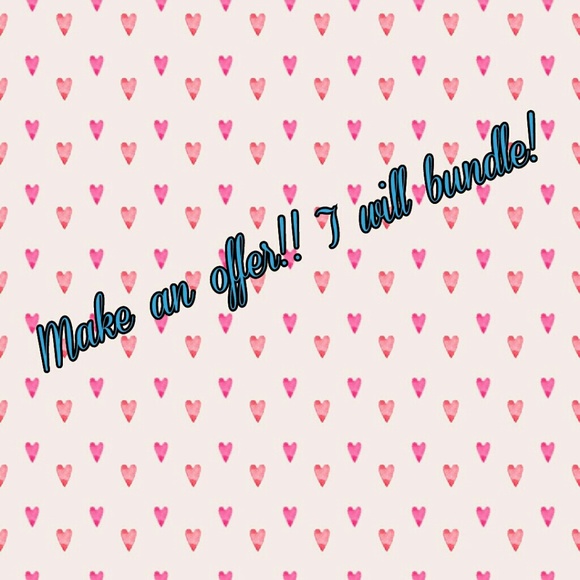 All prices are negotiable! Make an offer!