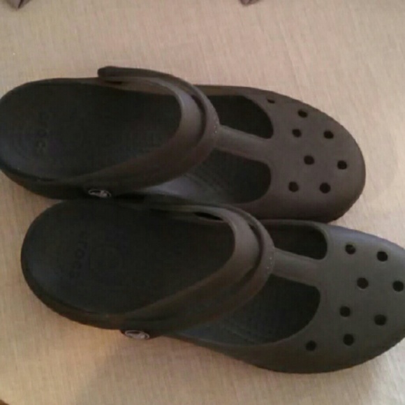 Mary jane style crocs