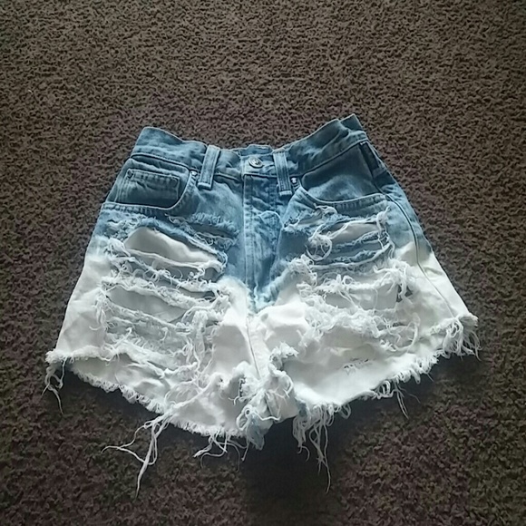 Versace High-Waist Shorts