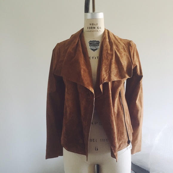 BB Dakota Suede Leather Jacket NWT - Picture 3 of 3