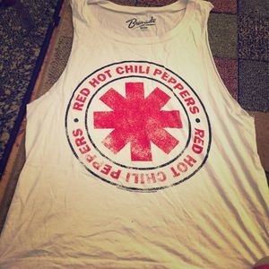 Red hot chili peppers top