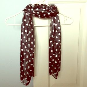 Polka Dot Scarf