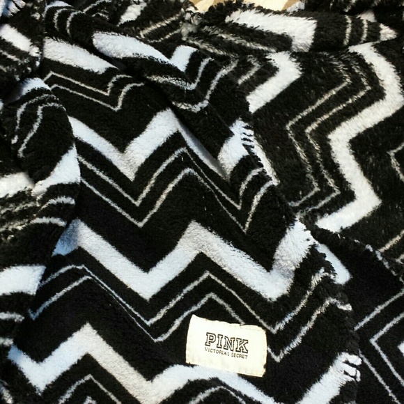 Chevron victorias secret throw blanket