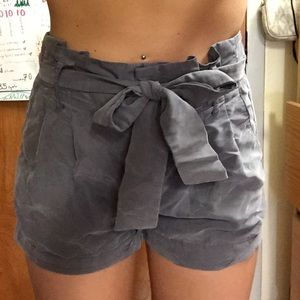American Eagle High Waisted Suede Shorts!