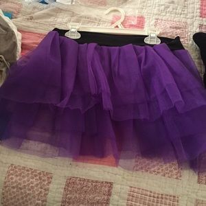 girl's purple tutu, never worn