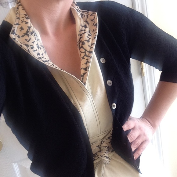 More pics of vintage dress with cardi