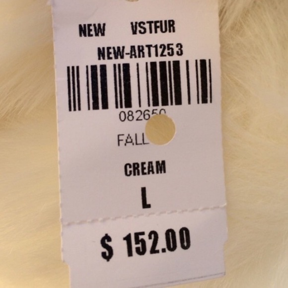 NWT Beautiful Fur Jacket - Picture 3 of 4