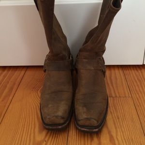 Frye harness boots
