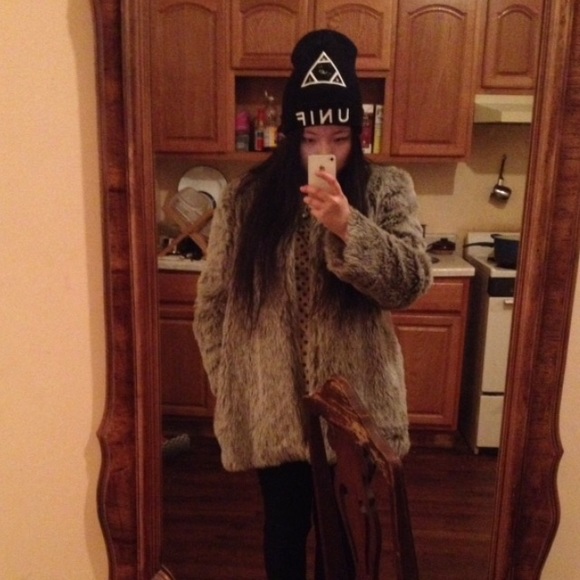 Vintage fur coat