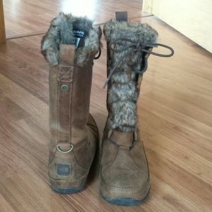 The northface brown boots