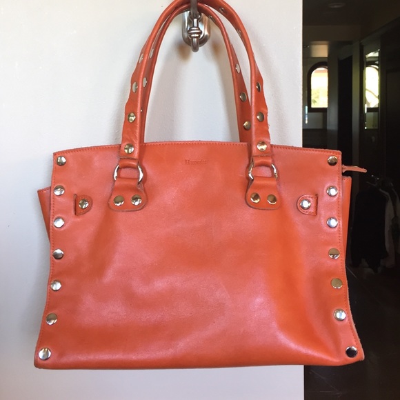 Hammitt Orange leather handbag