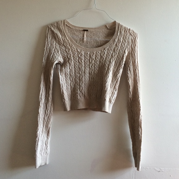 Cropped sweater