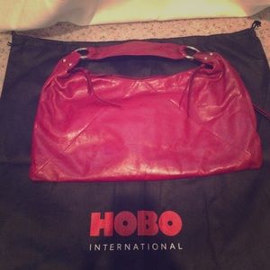 HOBO International Red Leather Purse