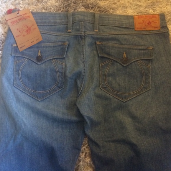 True Religion Size 31 Ridin' Dirty Flares