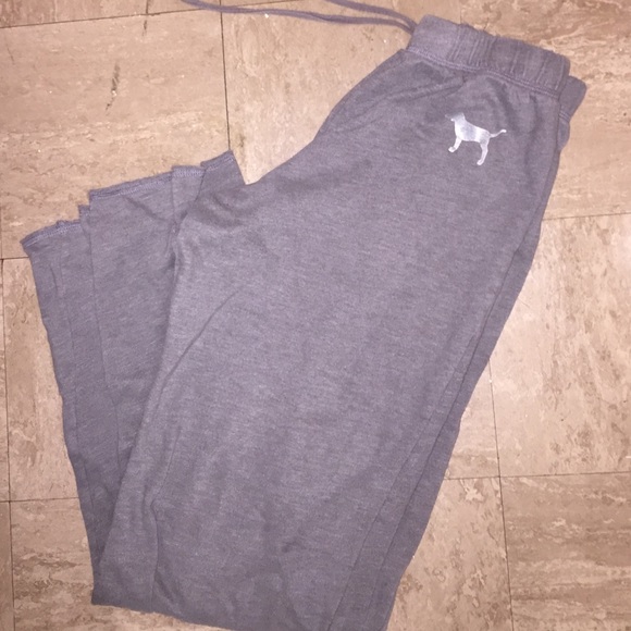 Grey VS Pink sweatpants