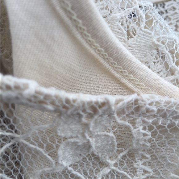 Anthro boho lace blouse - Picture 3 of 4