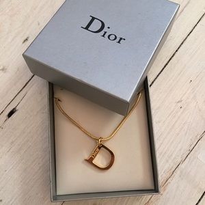 Faux Dior Necklace