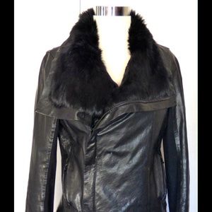 rudsak leather jacket