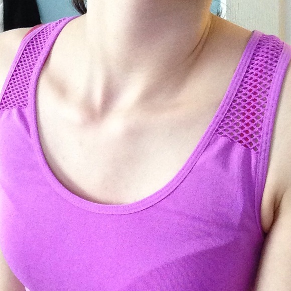 Mesh Racerback Exercise Tank - Picture 2 of 4