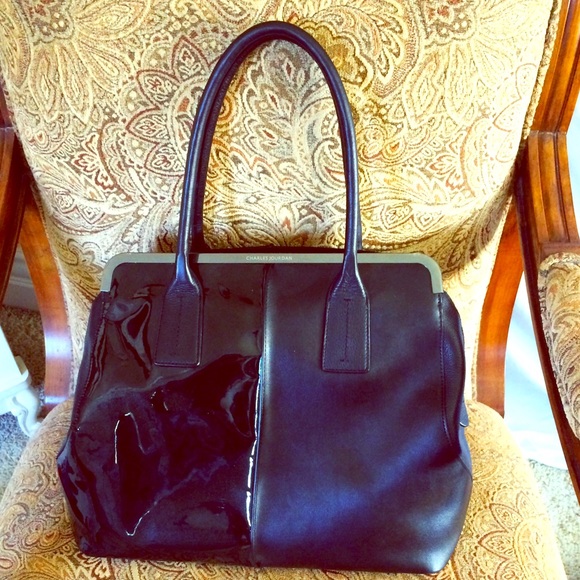Beautiful leather handbag