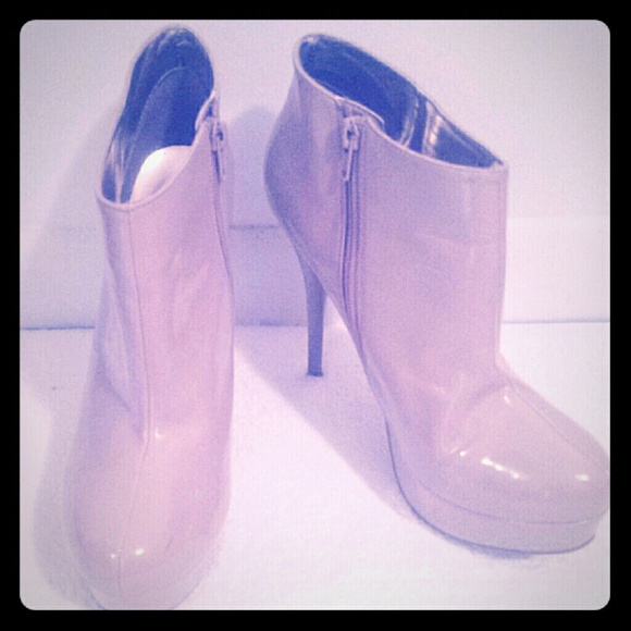 Beige High heels