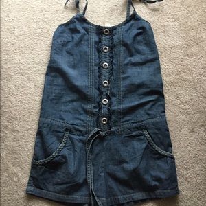 Denim short jumpsuit!!