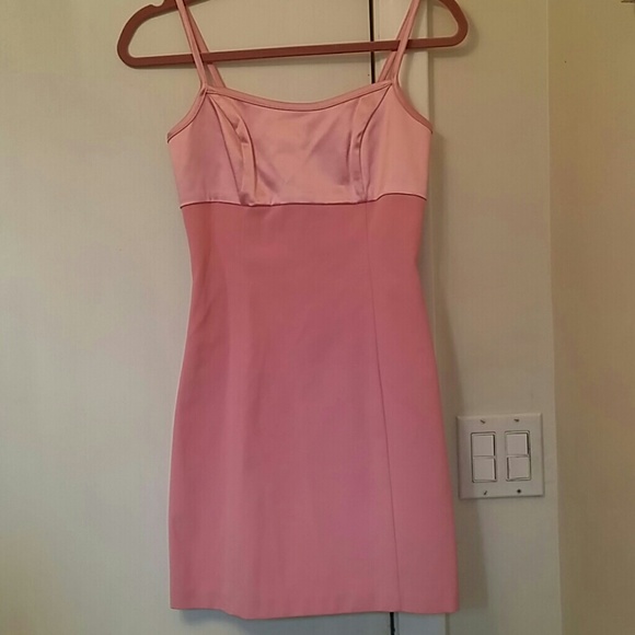 Cache Dresses & Skirts - Cache Pink Small Lycra Dress