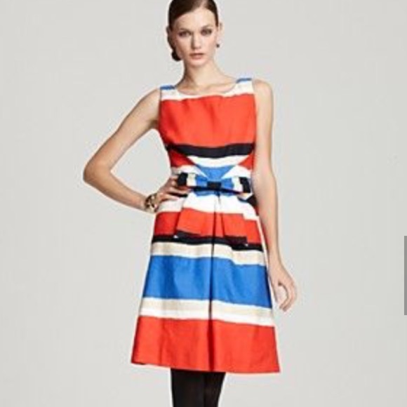 Kate Spade
Jillian striped bow-waist dress🌟🌟🌟