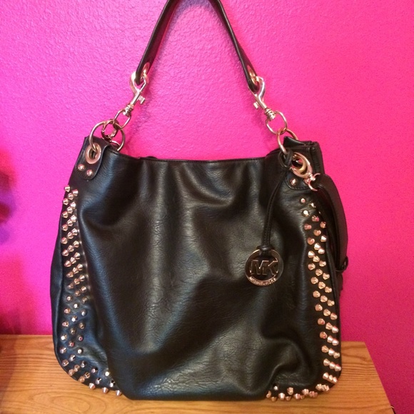 Spiked Shoulder Bag