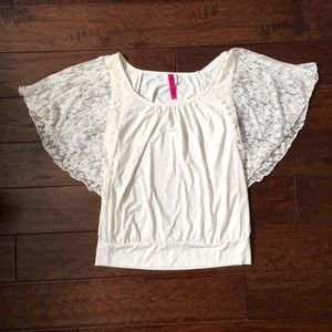 Candie's lace top