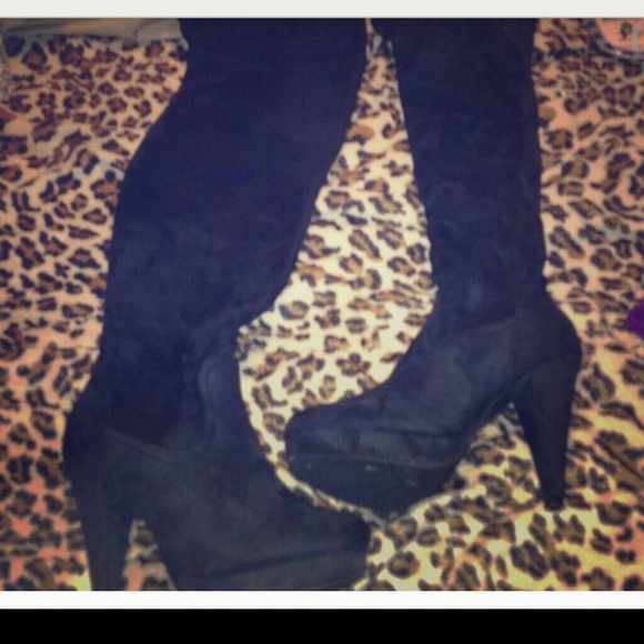 Thigh high boots