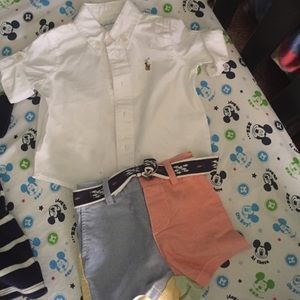 Ralph Lauren Polo 0-3 Outfit