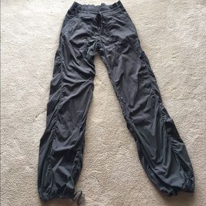 Studio pants size 8 olive green.