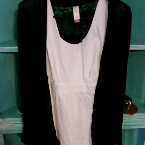 Maternity Dress with Cardigan