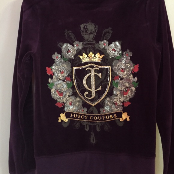Juicy Couture track zip-up hoodie