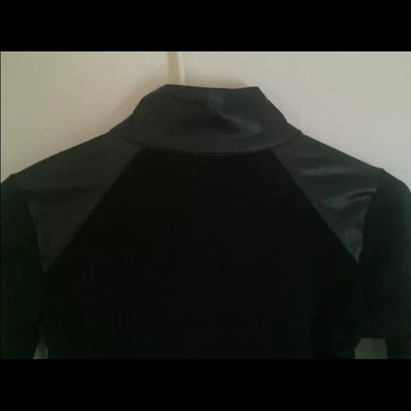 S&G Keyhole Jacket Couture  Leather Cotton Black - Picture 4 of 4