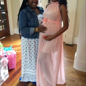 🎉24hr.SALE🎉Boho Chic Chiffon Maxi Spring Dress