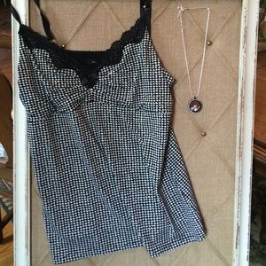 WHBM stretch dress cami Large