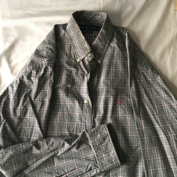 Men's large- Ralph Lauren polo button Down shirt.