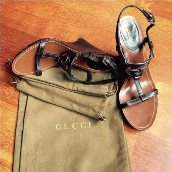 Gucci wedges authentic - Picture 2 of 4