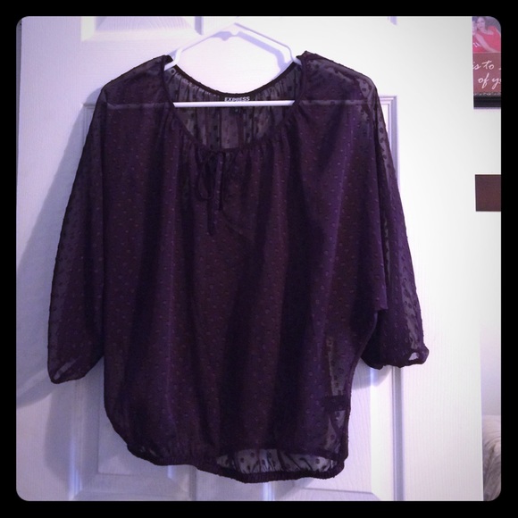 Express Purple Top