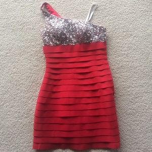 Sheri Hill Red dress