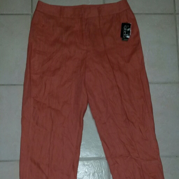 NEW Rafaella Linen Pants