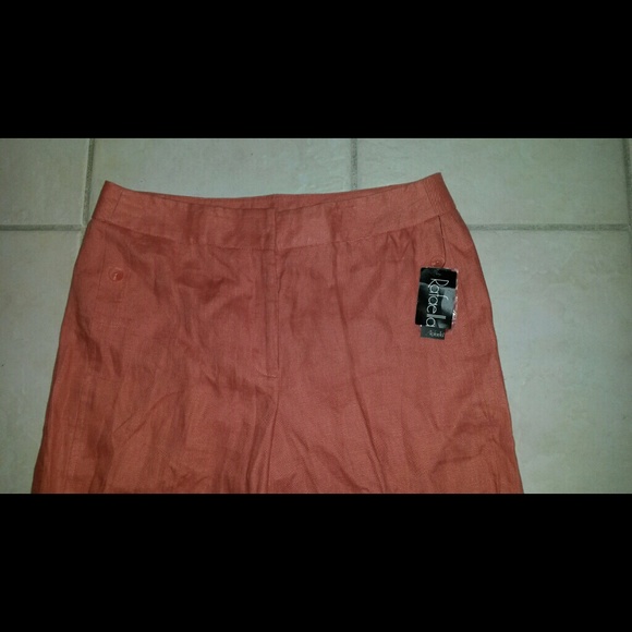 NEW Rafaella Linen Pants - Picture 3 of 3