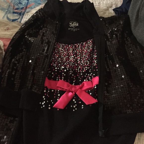 black cami with sweater combo