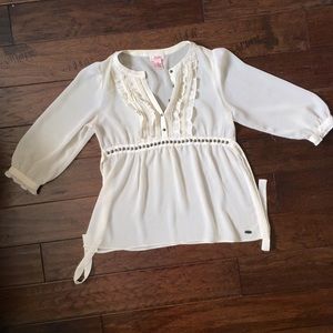 Ivory blouse