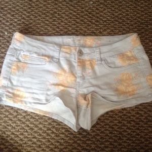 Floral shorts and Acid wash bundle